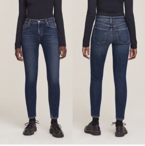 Agolde Sophie Mid Rise Skinny Jeans